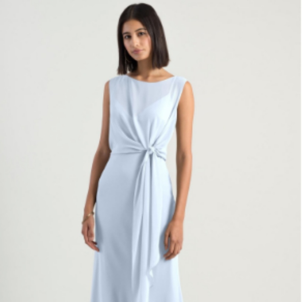 Jenny Yoo "Paltrow" dress in whisper blue